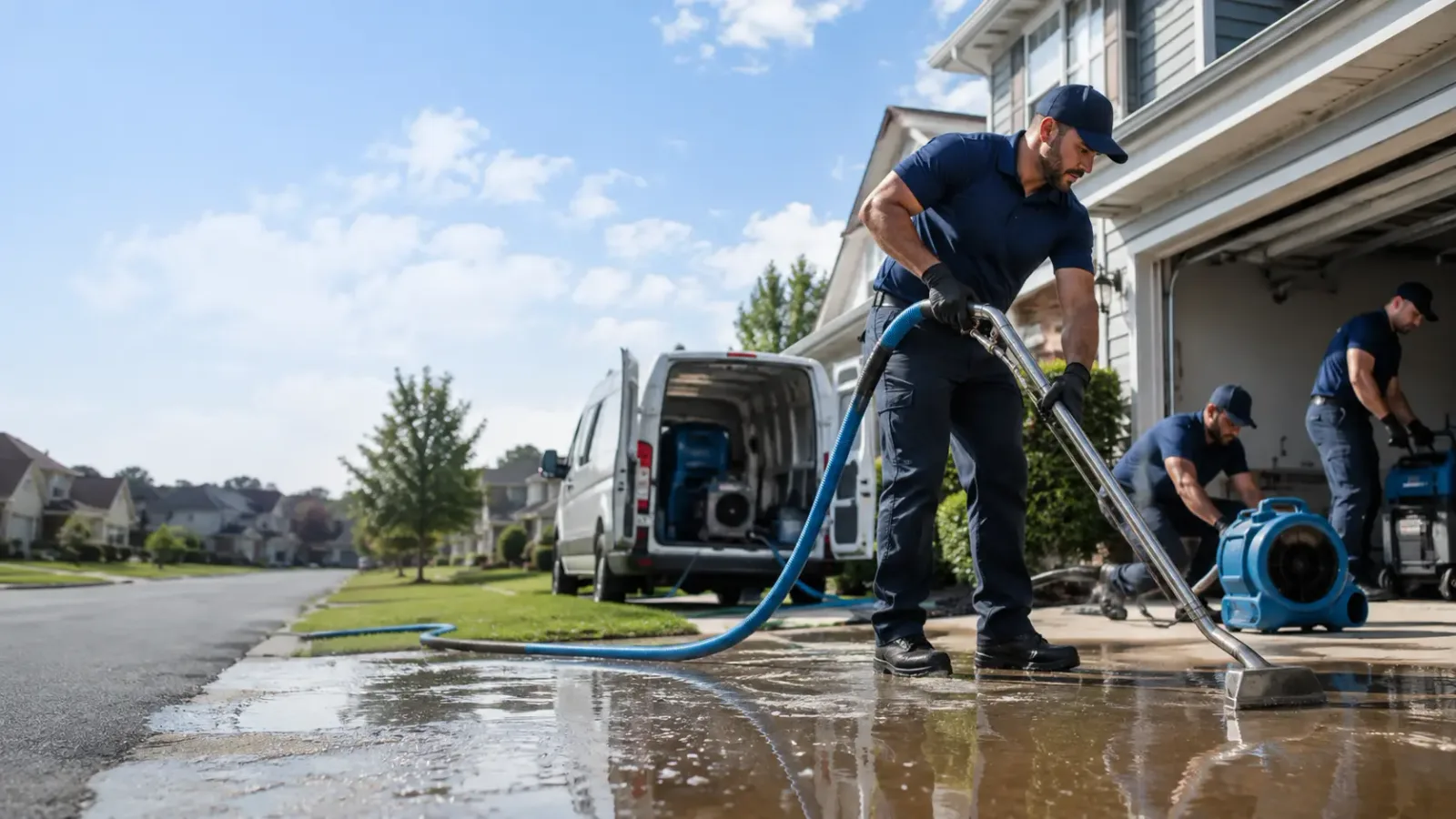 Flood Damage Restoration in Burlington, PA
